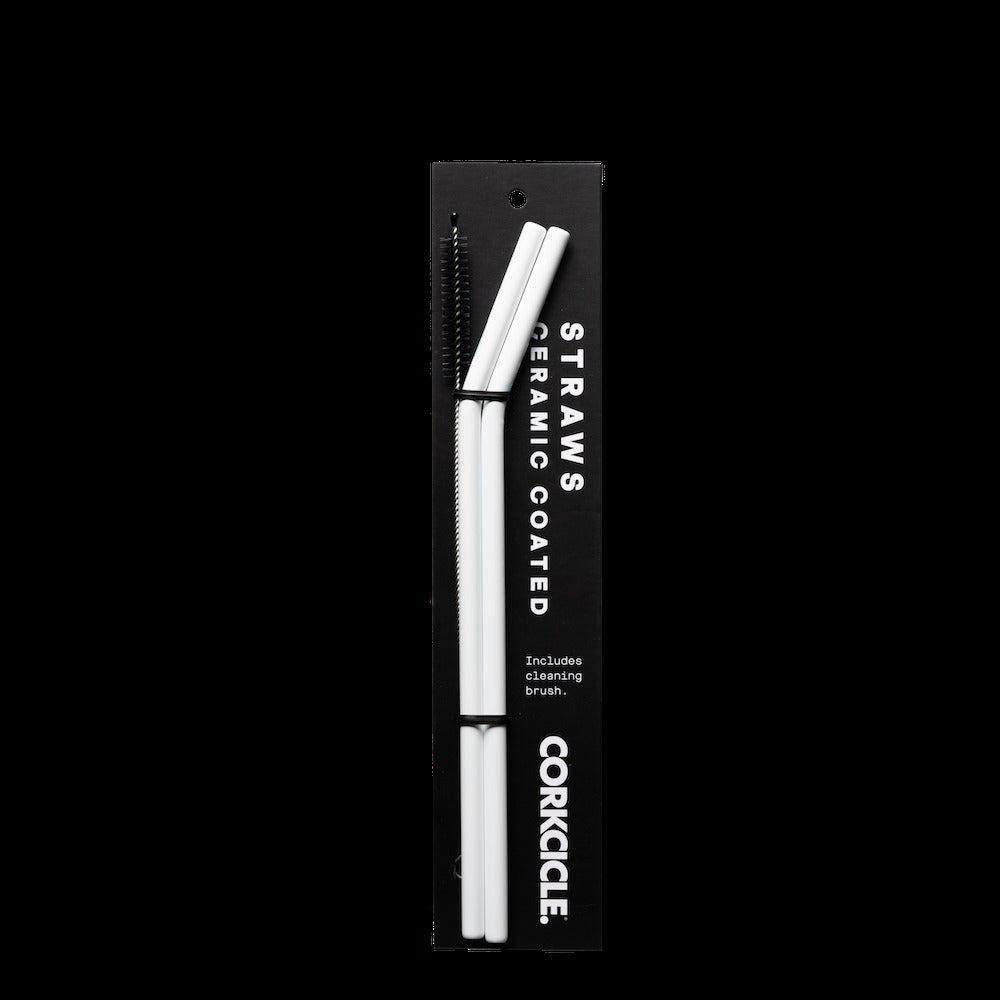 Ceramic Coated Straw Set