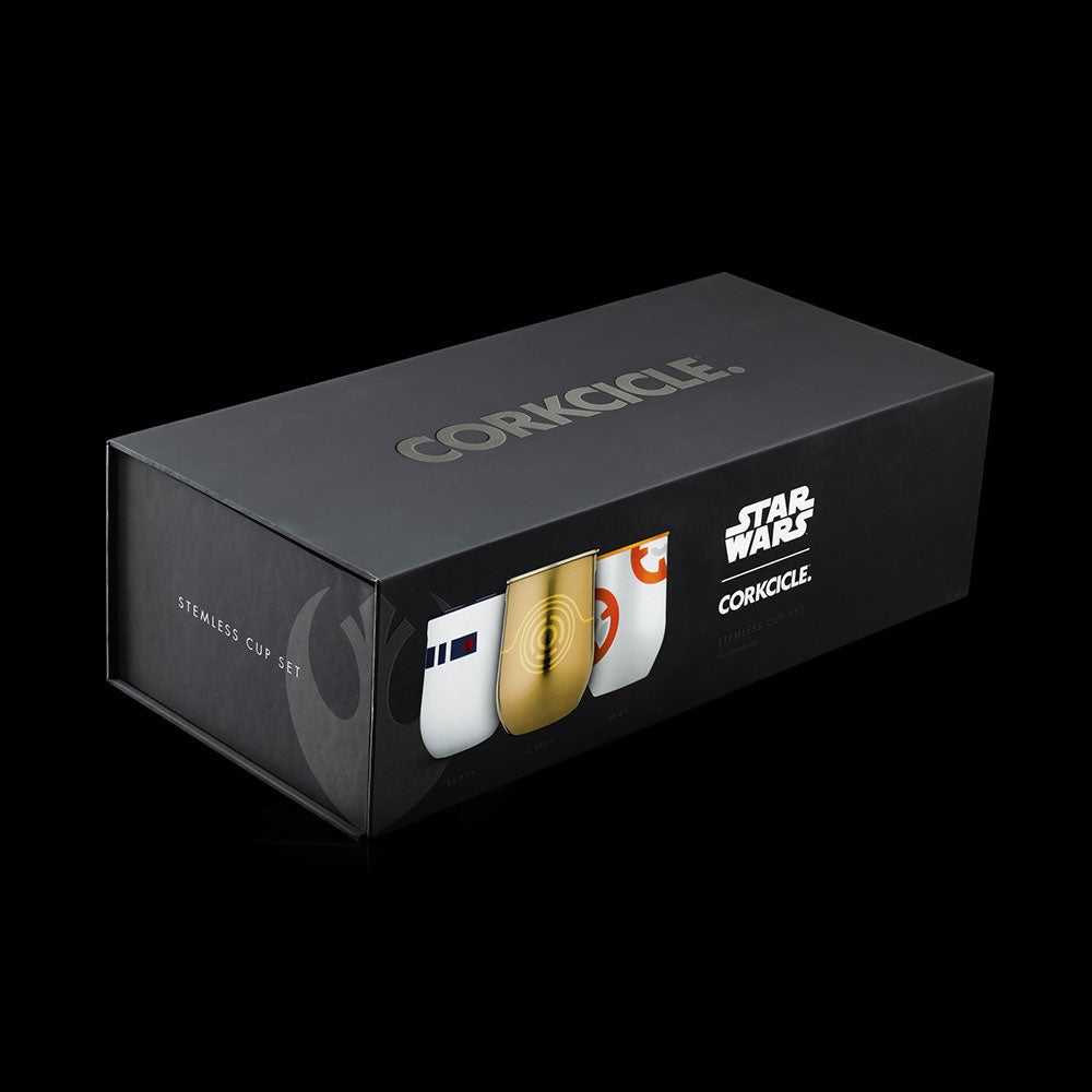 Star WarsTM Droids Stemless Set (3)